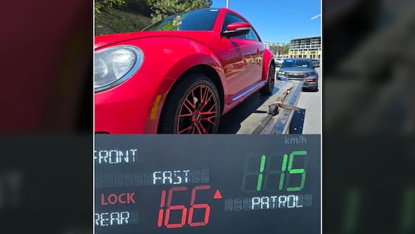 Driver with mom in passenger seat gets charged with stunt driving in mom’s car
