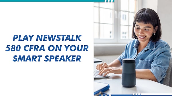Play Newstalk 580 CFRA on your Smart Speaker