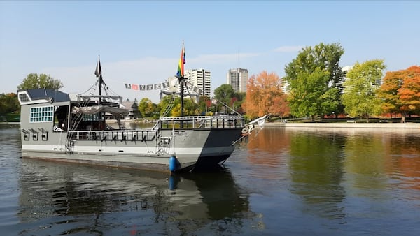 Have you ever wanted to own a pirate ship? Now’s your chance.